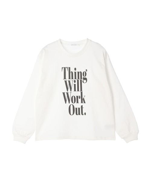 AMERICAN HOLIC（アメリカンホリック）の「GOOD　THING　ロゴカットプルオーバー（Tシャツ/カットソー・レディース・A・M/L）」の13枚目の写真