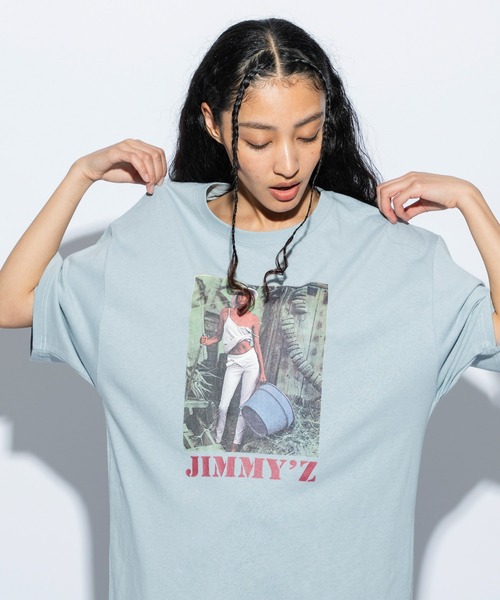 セール】【 JIMMY'Zコラボ 】re_k by JUNRED / Portrait Tee（T