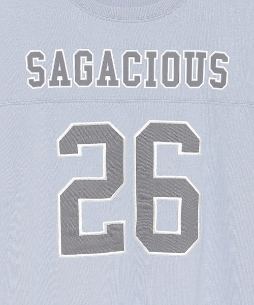 LOVETOXIC（ラブトキシック）の「【LTXC】ナンバーTワンピース（ワンピース・キッズ・ブラック/オフホワイト/サックスブルー・S/M/L）」の11枚目の写真