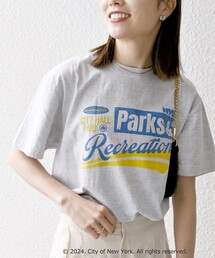 GOOD ROCK SPEED:〈洗濯機可能〉NYC カラー ロゴ プリント TEE