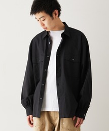 ジャーナルスタンダードレリューム　80/-リネンハンソデシャツ　麻　F　ブラック JOURNAL STANDARD｜ジャーナルスタンダードのシャツ/ブラウス