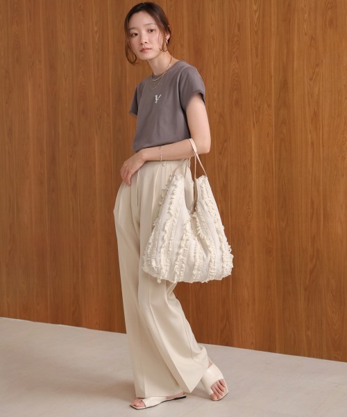 Bab（バブ）の「シャギージャガードBAG（トートバッグ・レディース・B/A・ONESIZE）」の10枚目の写真