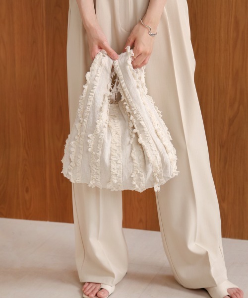 Bab（バブ）の「シャギージャガードBAG（トートバッグ・レディース・B/A・ONESIZE）」の12枚目の写真