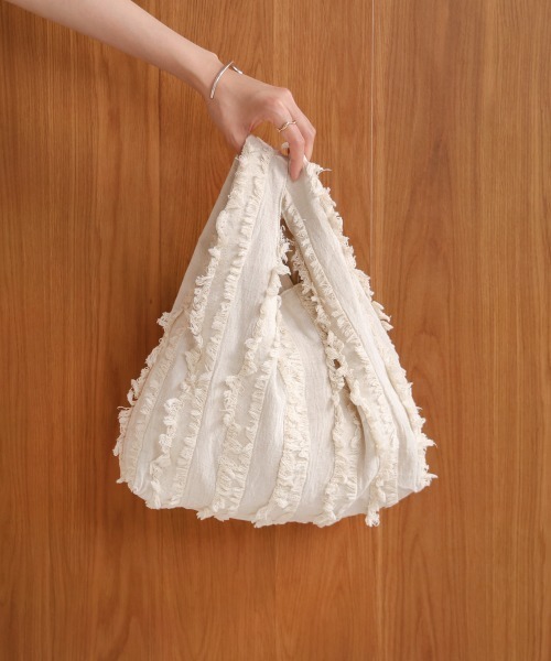 Bab（バブ）の「シャギージャガードBAG（トートバッグ・レディース・B/A・ONESIZE）」の14枚目の写真