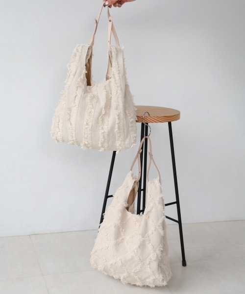 Bab（バブ）の「シャギージャガードBAG（トートバッグ・レディース・B/A・ONESIZE）」の15枚目の写真