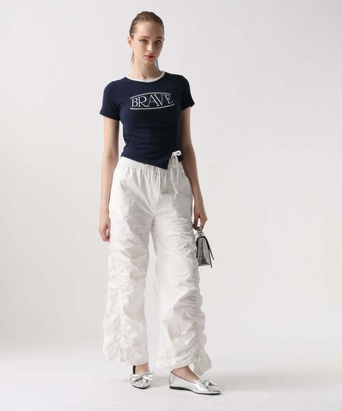 FOREVER 21(フォーエバー トゥエンティーワン)の「【2024SS】ギャザーボリュームパンツ(カーゴパンツ・レディース・オフホワイト/ブラック/ピンク・SMALL/MEDIUM)」の18枚目の写真