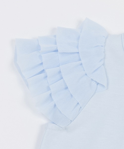 Disney（ディズニー）の「【Disney】チュール袖グラフィックT（Tシャツ/カットソー・キッズ・ライトブルー/オフホワイト/ライトピンク/ラベンダー/イエロー・120cm/110cm/100cm/90cm/80ｃｍ/130cm）」の7枚目の写真