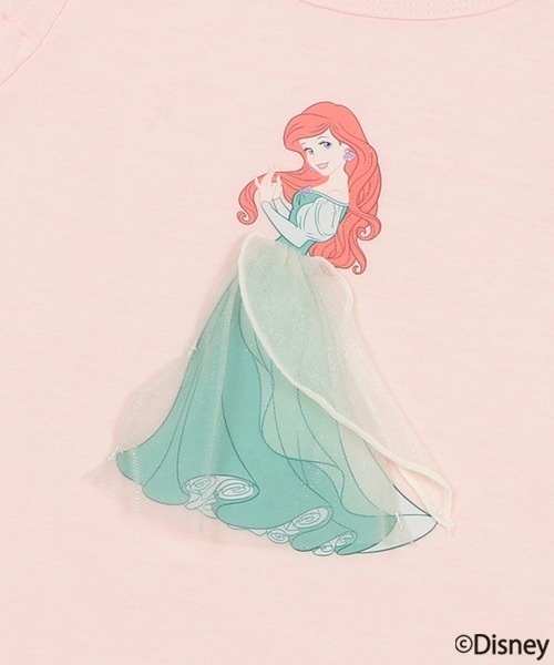 Disney（ディズニー）の「【Disney】チュール袖グラフィックT（Tシャツ/カットソー・キッズ・ライトブルー/オフホワイト/ライトピンク/ラベンダー/イエロー・120cm/110cm/100cm/90cm/80ｃｍ/130cm）」の9枚目の写真