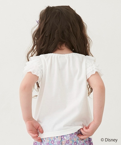 Disney（ディズニー）の「【Disney】チュール袖グラフィックT（Tシャツ/カットソー・キッズ・ライトブルー/オフホワイト/ライトピンク/ラベンダー/イエロー・120cm/110cm/100cm/90cm/80ｃｍ/130cm）」の19枚目の写真