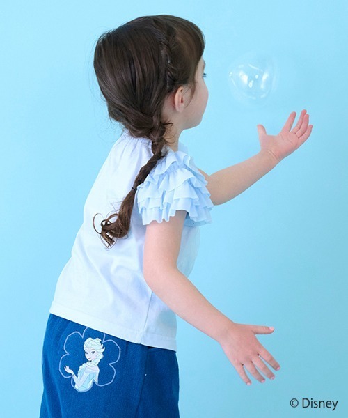 Disney（ディズニー）の「【Disney】チュール袖グラフィックT（Tシャツ/カットソー・キッズ・ライトブルー/オフホワイト/ライトピンク/ラベンダー/イエロー・120cm/110cm/100cm/90cm/80ｃｍ/130cm）」の22枚目の写真