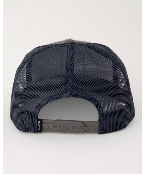 RVCA（ルーカ）の「RVCA メンズ VA ALL THE WAY TRUCKER キャップ 【2024年夏モデル】/ルーカ帽子（キャップ・メンズ・ブラック×ホワイト/インディゴブルー・FREE）」の5枚目の写真