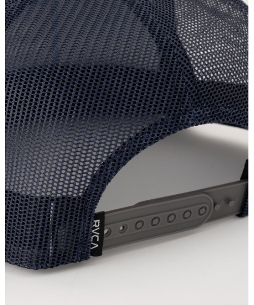 RVCA（ルーカ）の「RVCA メンズ VA ALL THE WAY TRUCKER キャップ 【2024年夏モデル】/ルーカ帽子（キャップ・メンズ・ブラック×ホワイト/インディゴブルー・FREE）」の8枚目の写真