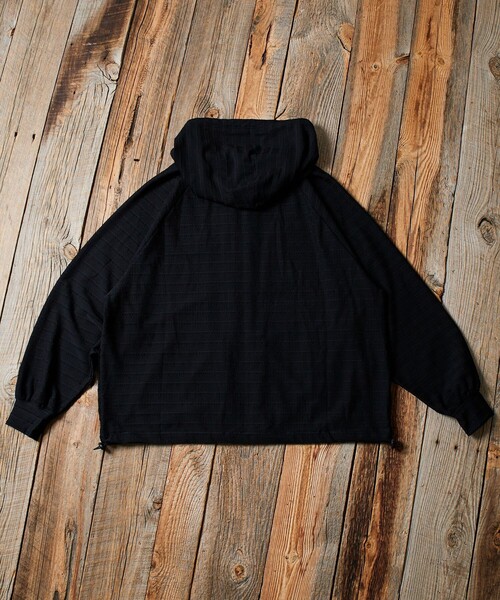 Jonas Claesson（ジョナスクレアッソン）の「JONAS CLAESSON/ジョナスクレアッソン ラッシュパーカー/フルジップパーカー/ラッシュガード/水陸両用（ラッシュガード・メンズ・ブラック・MEDIUM/LARGE）」の6枚目の写真