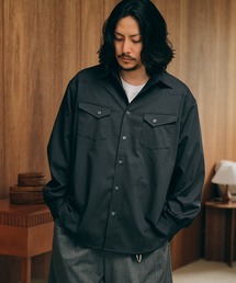 【ZOZO限定】SHIPS.me: リラックスウエスタンシャツ