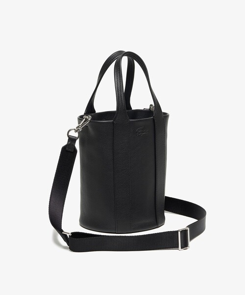 LACOSTE(ラコステ)の「シティコート バケットショルダーバッグ(ショルダーバッグ・レディース・ダークグリーン/ブラック・FREE)」の10枚目の写真
