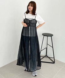 archives | リンクルシャイニーレイヤードキャミワンピース(ワンピース)