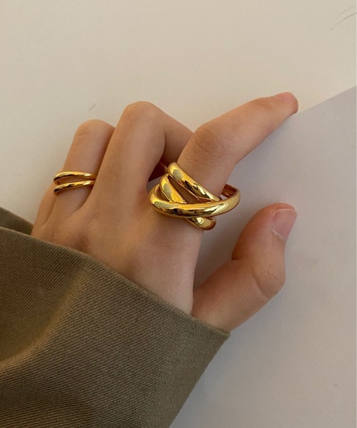LA VORAGINE(ラ ヴォラジネ)の「アレルギー対応リング(リング・レディース・ゴールド/シルバー・S/M/L/XL)」の9枚目の写真