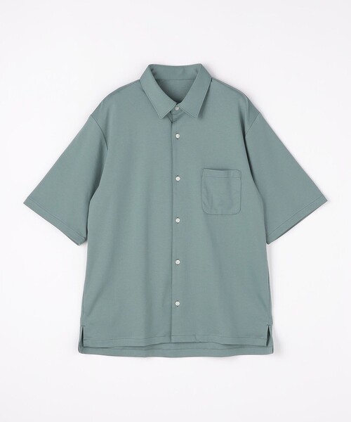 green label relaxing（グリーンレーベルリラクシング）の「【WEB限定】JUSTFIT エアリー ソフト シャツ（シャツ/ブラウス・メンズ・ホワイト/ブラック/ネイビー/ターコイズブルー・S/M/L/XL）」の12枚目の写真