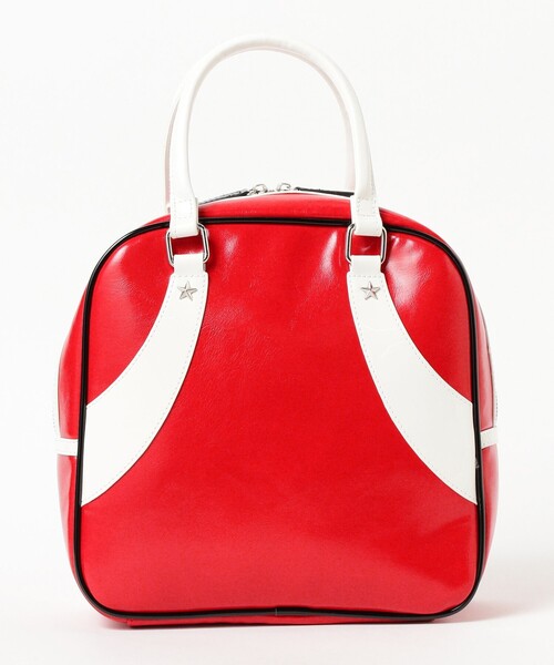 Ray BEAMS(レイビームス)の「ボーリング ボストン バッグ(ボストンバッグ・レディース・レッド/ライトブルー・ONE SIZE)」の21枚目の写真