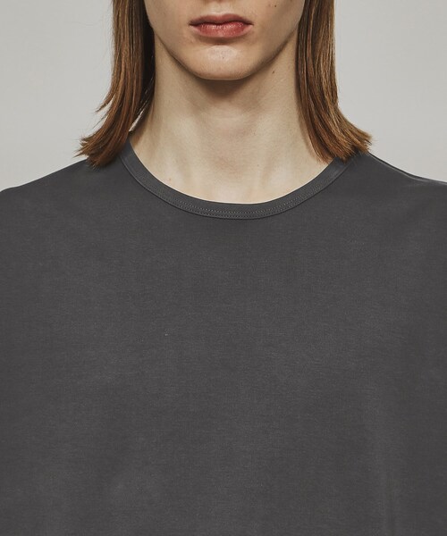 tk.TAKEO KIKUCHI(ティーケータケオキクチ)の「◆【接触冷感】ノースリーブ タンクトップ(Tシャツ/カットソー・メンズ・ブラック/チャコールグレー/ホワイト・01/02/03)」の8枚目の写真