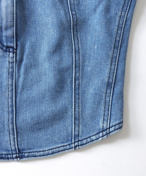 BAUM UND PFERDGARTEN / MANDI(デニムビスチェトップス)