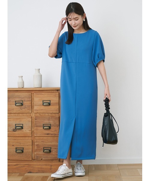【セール】タックスリーブワンピース（ワンピース）｜Stylevoice for xxx（スタイルヴォイスフォー）ワンピース