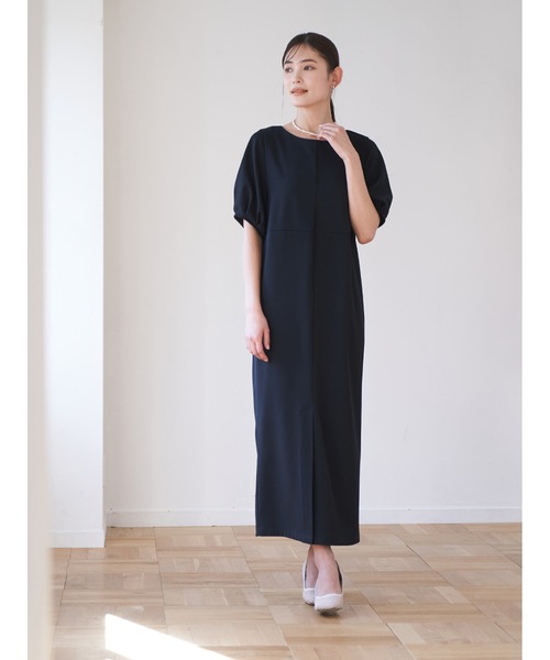 【セール】タックスリーブワンピース（ワンピース）｜Stylevoice for xxx（スタイルヴォイスフォー）