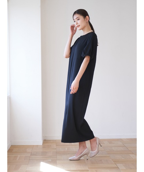 【セール】タックスリーブワンピース（ワンピース）｜Stylevoice for xxx（スタイルヴォイスフォー）