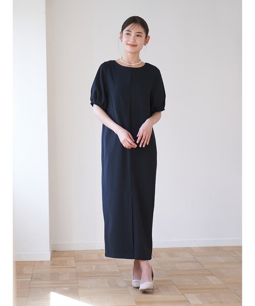 【セール】タックスリーブワンピース（ワンピース）｜Stylevoice for xxx（スタイルヴォイスフォー）