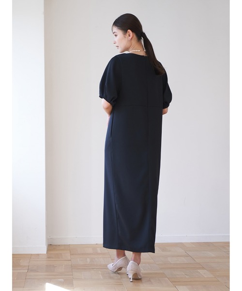【セール】タックスリーブワンピース（ワンピース）｜Stylevoice for xxx（スタイルヴォイスフォー）