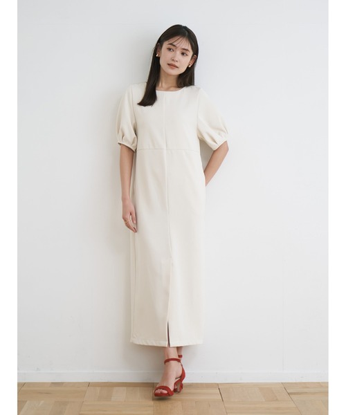 【セール】タックスリーブワンピース（ワンピース）｜Stylevoice for xxx（スタイルヴォイスフォー）