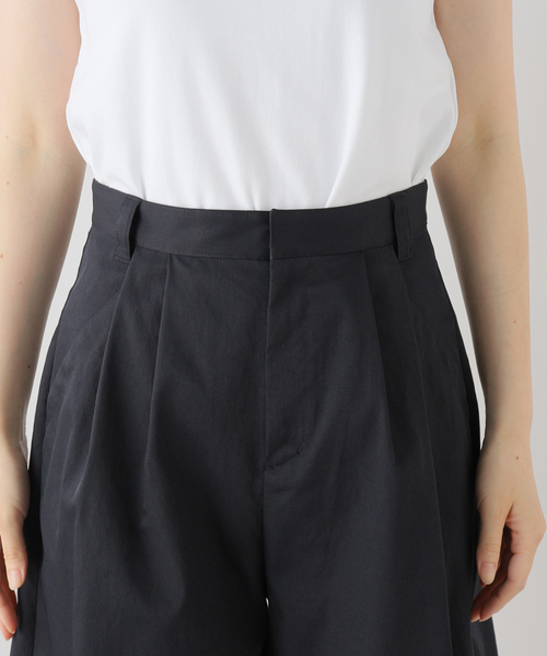 JOURNAL STANDARD(ジャーナルスタンダード)の「【&FUNCTION】タスランチノキュロットハーフパンツ(チノパンツ・レディース・ベージュ/ブラック・36/38)」の12枚目の写真