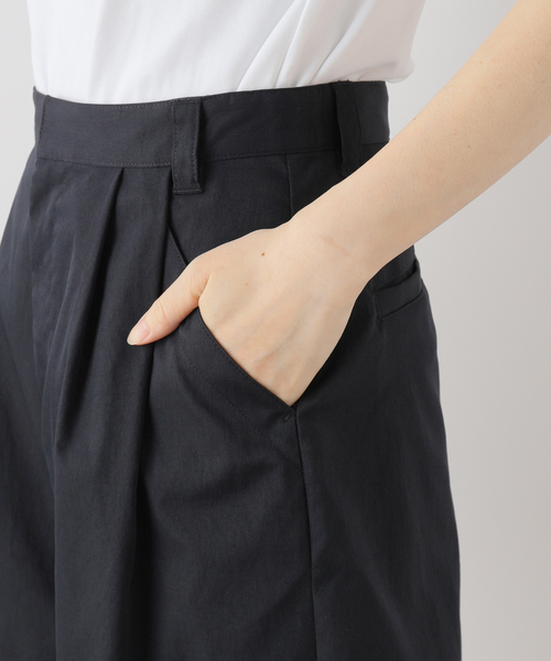 JOURNAL STANDARD(ジャーナルスタンダード)の「【&FUNCTION】タスランチノキュロットハーフパンツ(チノパンツ・レディース・ベージュ/ブラック・36/38)」の15枚目の写真