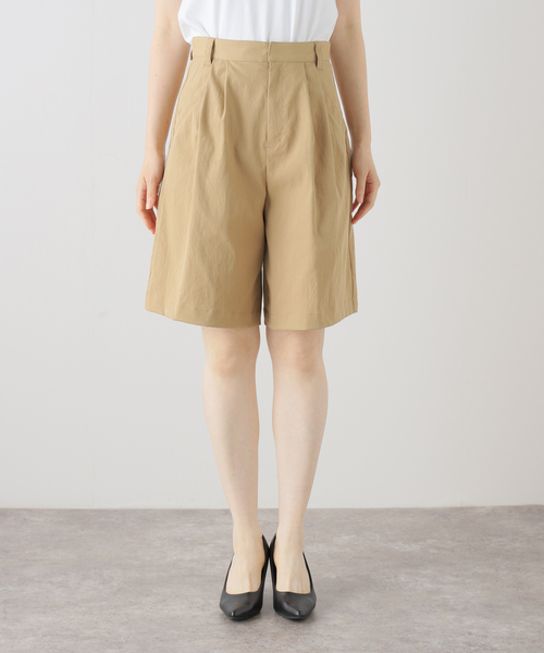 JOURNAL STANDARD(ジャーナルスタンダード)の「【&FUNCTION】タスランチノキュロットハーフパンツ(チノパンツ・レディース・ベージュ/ブラック・36/38)」の22枚目の写真