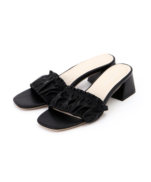 NATURAL BEAUTY BASIC（ナチュラルビューティーベーシック）の「◇シャーリングミュール（サンダル・レディース・シルバー/ブラック・SMALL/MEDIUM）」の13枚目の写真