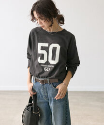 RIVE DROITE | ナンバリングロンTee(Tシャツ/カットソー)