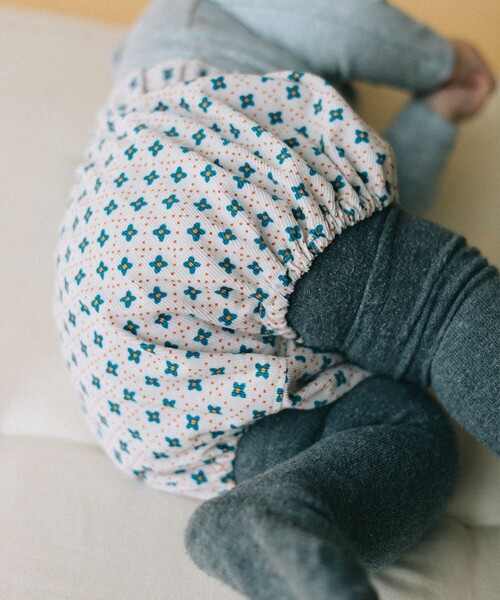 こども ビームス（コドモビームス）の「ベビー 総柄 細コール ブルマ 2024（70～90cm）（その他パンツ・キッズ・ホワイト系その他5/レッド・70/80/90t）」の12枚目の写真