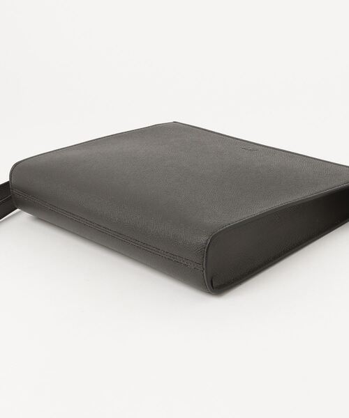 dunhill(ダンヒル)の「カドガン ジップポーチ / CADOGAN ZIPPED POUCH(ハンドバッグ・メンズ・アッシュグレー・ONE SIZE)」の8枚目の写真