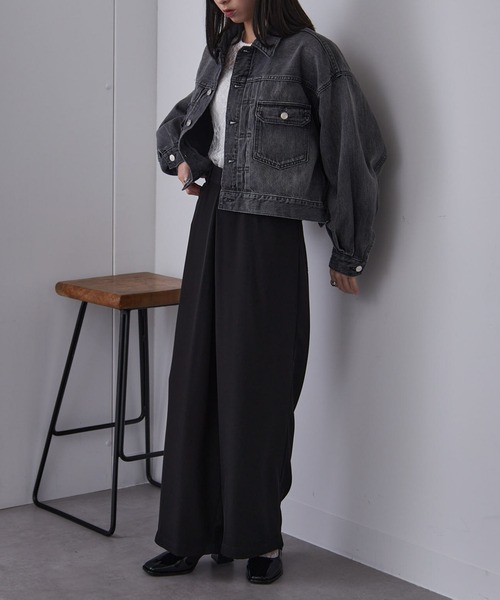 RED CARD TOKYO(レッドカード)の「【RED CARD】Lafayette 72W18001 デニムジャケット Gジャン(デニムジャケット・レディース・ブルー/グレー・1/0)」の20枚目の写真