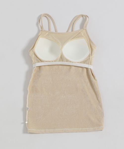 LOWRYS FARM（ローリーズファーム）の「スタイルＵＰベロアカップ　133777（キャミソール・レディース・アイボリー/ブルー/ブラウン/グリーン・FREE）」の18枚目の写真