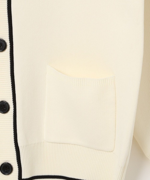 GLOBAL WORK（グローバルワーク）の「リッチライトニットVカーデ/123802（カーディガン/ボレロ・キッズ・ネイビー/アイボリー/ブラック・120cm/160cm/150cm/140cm/130cm）」の14枚目の写真