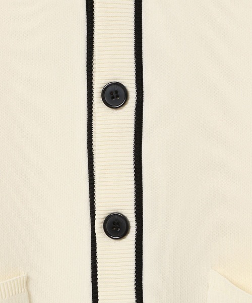 GLOBAL WORK（グローバルワーク）の「リッチライトニットVカーデ/123802（カーディガン/ボレロ・キッズ・ネイビー/アイボリー/ブラック・120cm/160cm/150cm/140cm/130cm）」の19枚目の写真