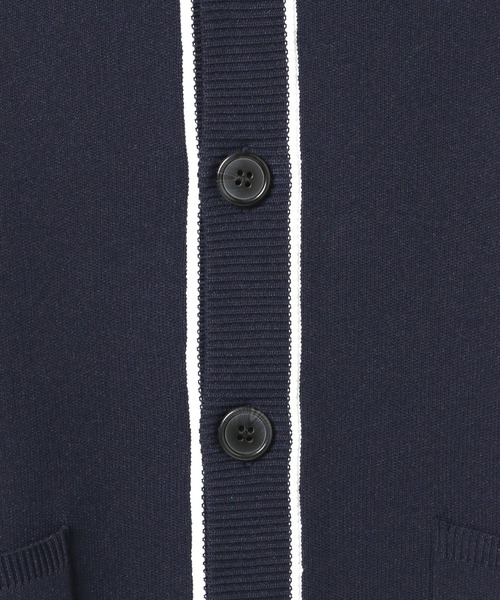 GLOBAL WORK（グローバルワーク）の「リッチライトニットVカーデ/123802（カーディガン/ボレロ・キッズ・ネイビー/アイボリー/ブラック・120cm/160cm/150cm/140cm/130cm）」の21枚目の写真