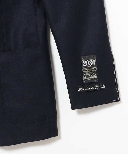 BEAMS F（ビームスエフ）の「HANDMADE ARTHUR HARRISON ネイビー ブレザー（テーラードジャケット・メンズ・ネイビー・42/44/46/48/50/52）」の12枚目の写真