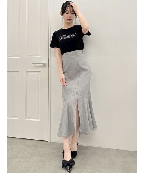 dazzlin(ダズリン)の「フォトフィットマーメイドスカート(スカート・レディース・その他1/ブラウン/グレー/ピンク・SMALL/MEDIUM)」の13枚目の写真