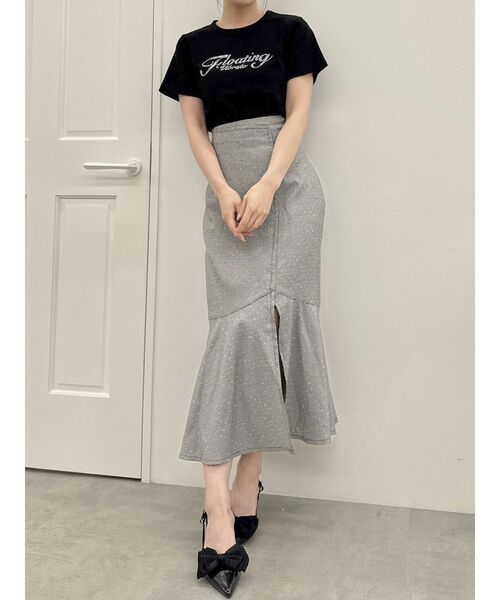 dazzlin(ダズリン)の「フォトフィットマーメイドスカート(スカート・レディース・その他1/ブラウン/グレー/ピンク・SMALL/MEDIUM)」の14枚目の写真