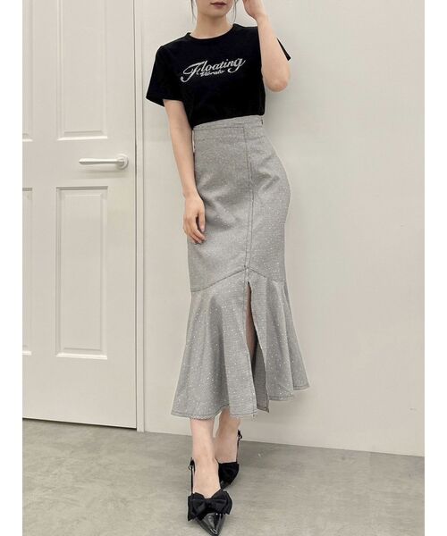 dazzlin(ダズリン)の「フォトフィットマーメイドスカート(スカート・レディース・その他1/ブラウン/グレー/ピンク・SMALL/MEDIUM)」の16枚目の写真