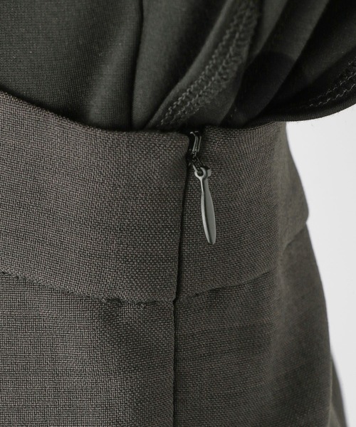 GLOBAL WORK（グローバルワーク）の「MATINEE LINE/リネンライクサロペット/135757（サロペット/オーバーオール・レディース・モカ/チャコール・LARGE/MEDIUM）」の19枚目の写真