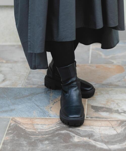 RODE SKO（ロデスコ）の「5cmストレッチブーツ（ブーツ・レディース・ブラック/シルバー系その他・36/37/38/39）」の4枚目の写真