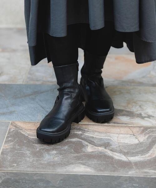 RODE SKO（ロデスコ）の「5cmストレッチブーツ（ブーツ・レディース・ブラック/シルバー系その他・36/37/38/39）」の5枚目の写真